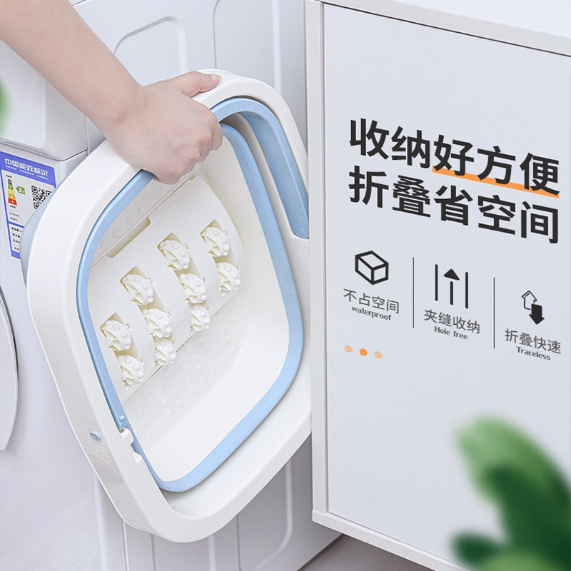 爱儿童泡脚桶加加深塑料足浴盆带盖按摩洗脚盆