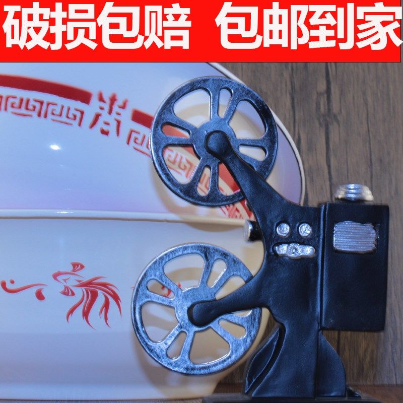 吉祥如意搪瓷盆老式加厚特厚婚庆结婚盆脸盆洗菜盆和面盆饭店汤盆