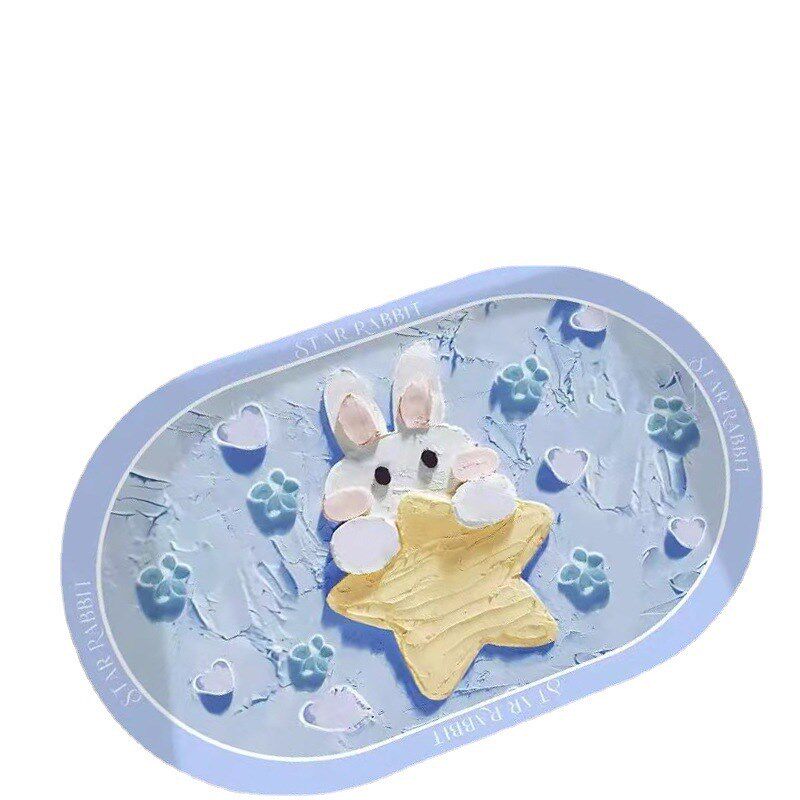 *裸眼立体感平面卡通地垫浴室防滑垫吸水地垫