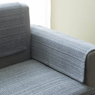 通用棉麻简约现代客厅实木沙发套罩靠背巾扶手垫子防滑 沙发垫四季