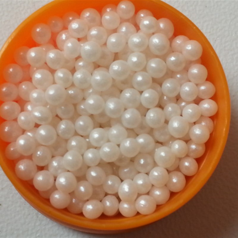 白色珍珠糖 烘焙西点饰 食用奶油裱翻彩糖珠