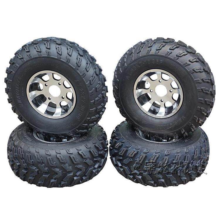 卡丁沙滩轮胎后轮胎铝轮毂