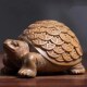小叶紫檀金钱龟实木雕刻绿檀乌龟长寿龟手把件文玩招财工艺品