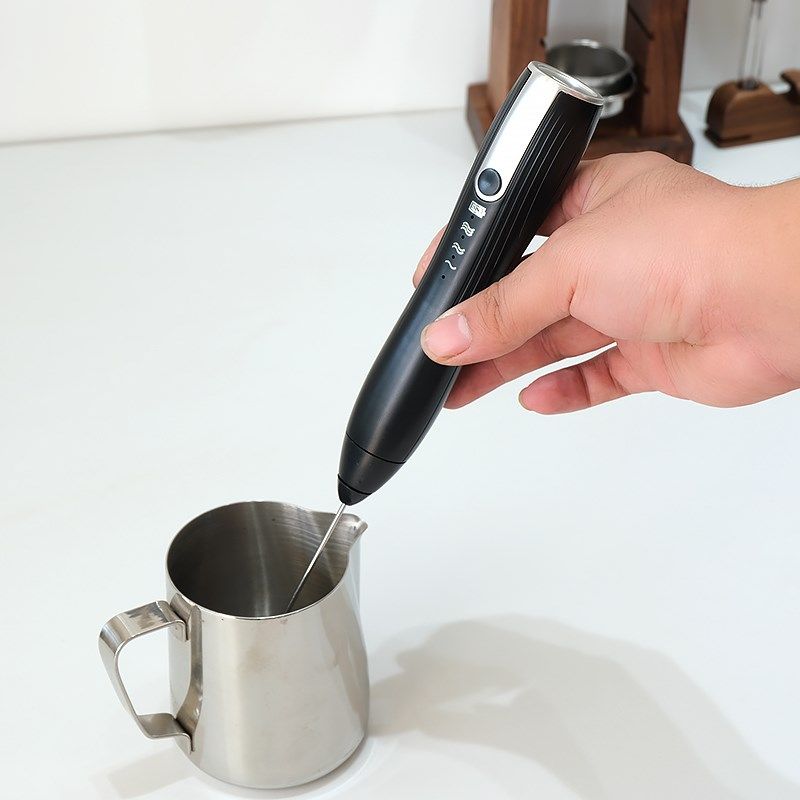 奶泡器咖啡拉自动打泡器充电手持发泡器奶盖打发器