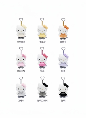 jisoo联名款猫咪挂件可爱卡通毛绒玩偶公仔钥匙扣包包挂饰