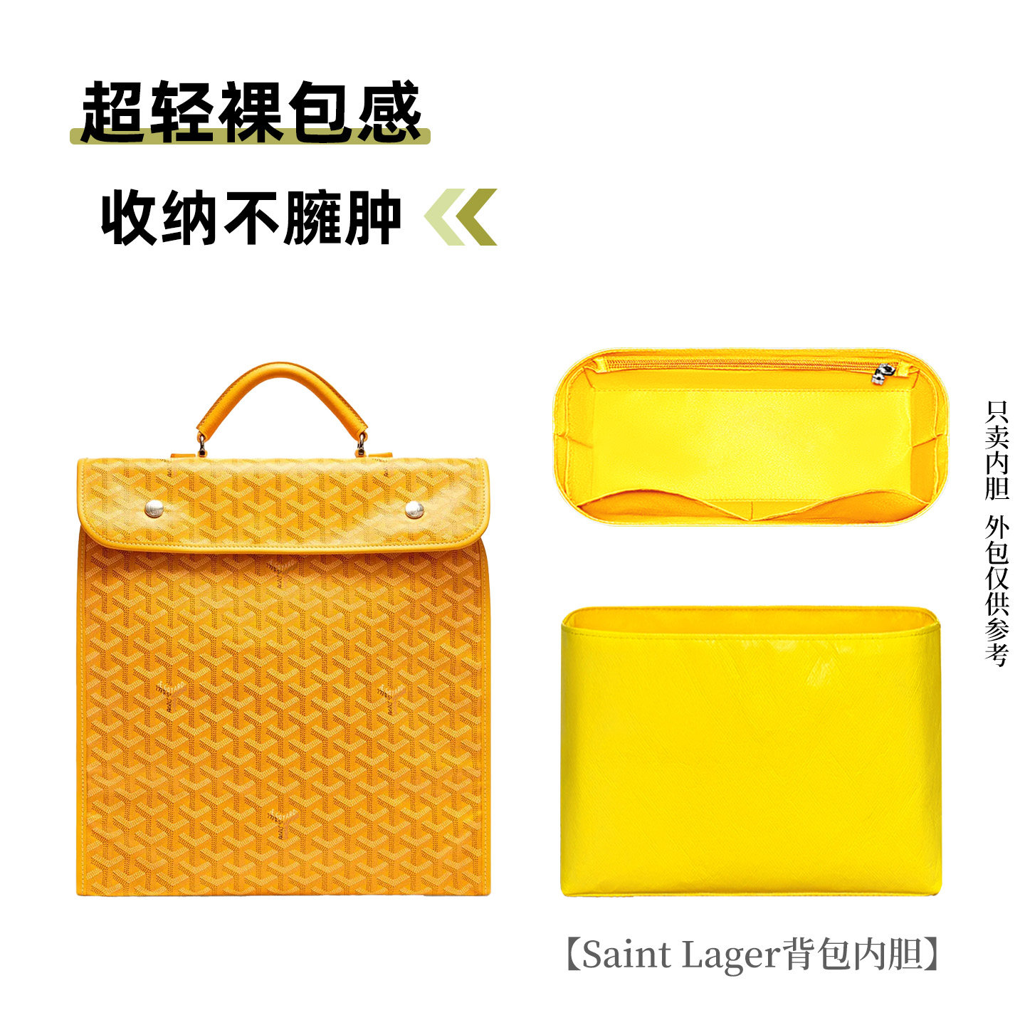 适用于戈雅SaintLager轻内胆包