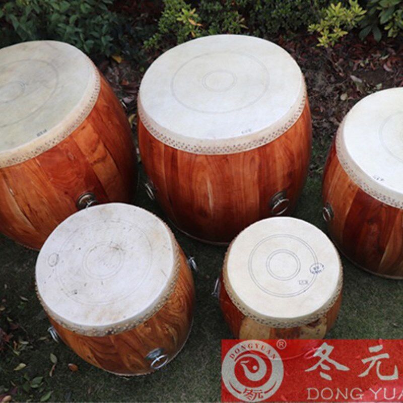 罗冬元大鼓竹钉堂鼓龙船鼓龙舟鼓牛皮大堂鼓