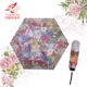 雨丝梦洋伞小巧精致超轻晴雨两用遮阳伞加固抗风珍珠胶精品油画风