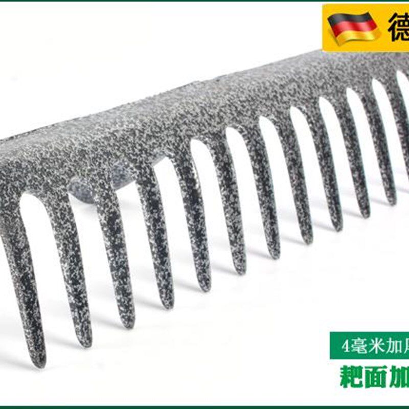 品质农农具耙子钉耙铁耙子铁抓子园艺扒草搂草铁耙爬子