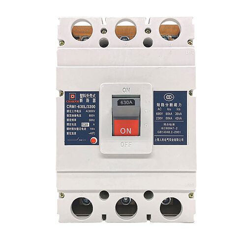 上海民塑料外壳式断路器相空大电流