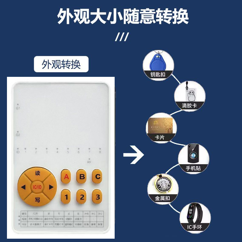 读写器门禁卡复刻第代漏洞解密变色龙侦测卡复制器