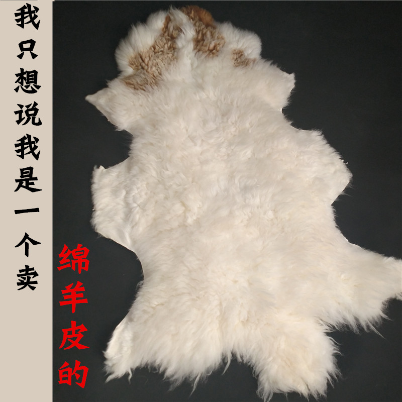 冬季整张羊皮羊毛沙发垫皮毛一体垫子坐垫地毯褥子羊毛皮整张
