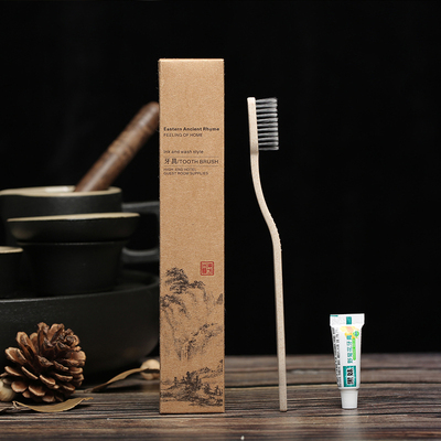 牛皮纸盒酒店一次性针线包宾馆洗漱用品装民宿客房用针线包