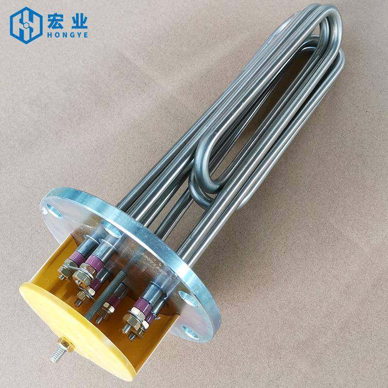 蒸汽发生2器加热管蒸汽机锅炉蒸烫机加器1电4热0法兰12KW18KW4KW