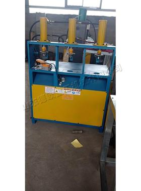 冲角p机 圆n管方管液压冲孔机 Steel ipe Angle punchig macihne