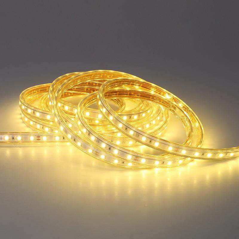 低压24防v 36v水软灯5050条照明矿洞建筑地室 下工3地led 交流6v