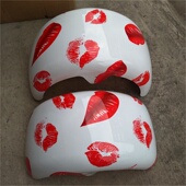 大哈雷电动车通用外壳塑料件前后挡泥板车色挡泥板一