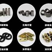 钱江猛龙QJ新御龙QJJ油封链条链盘链改装 大小链轮