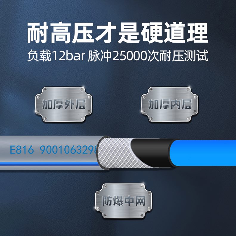 头全自动洗衣机进水管上6分管直配件水管软管注水洗碗机水管加长