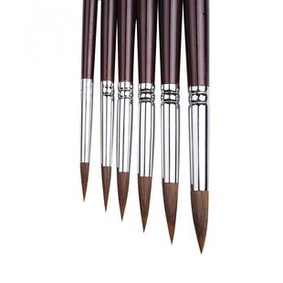 马帝斯水彩笔圆头水彩水粉笔笔毛笔水彩笔狼毫细头水彩笔