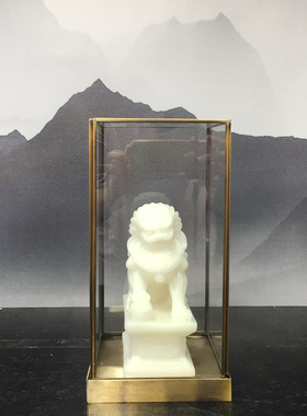 新书房样板房会所书桌装饰笔架水墨器画轴毛笔架