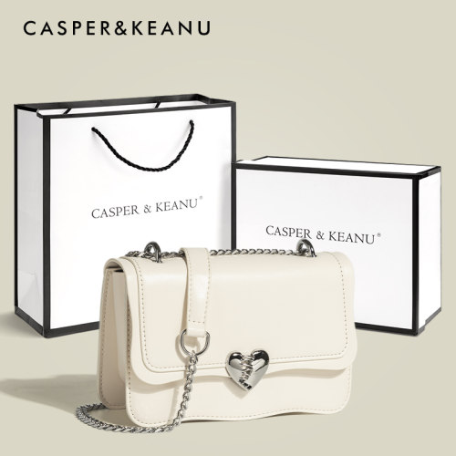 CASPER&KEANU今年流行超火链条小包女2025新款秋高级感单肩斜挎包