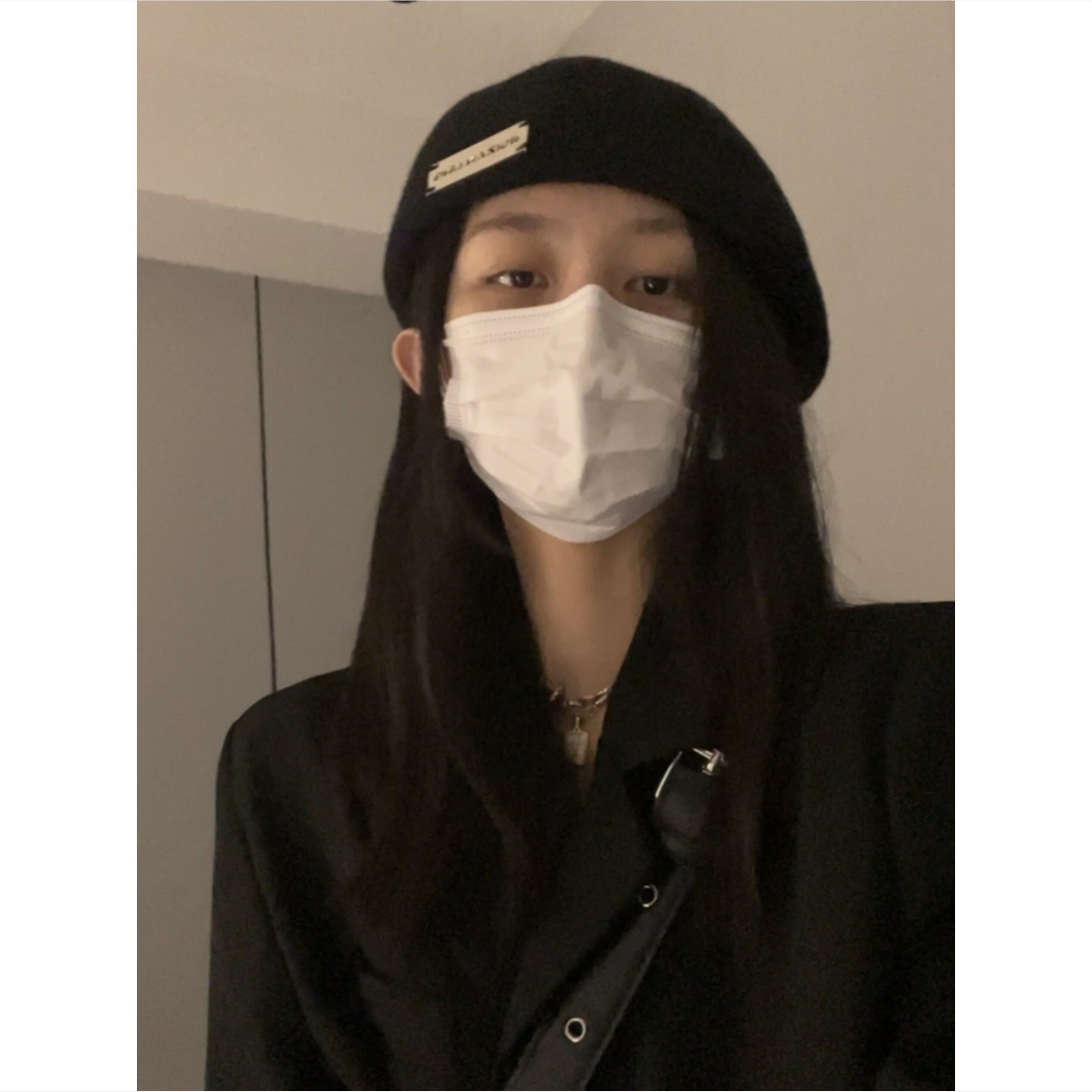 酷酷的前进帽毛呢贝雷帽纯色ins风大头围显脸小圆脸帽子潮女秋冬