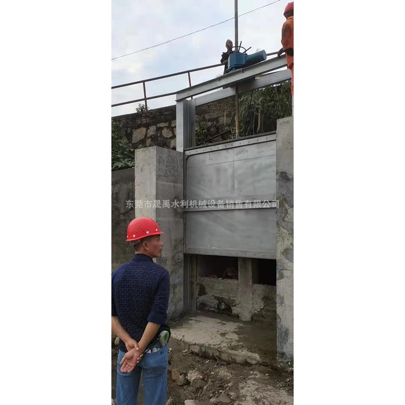 广州市花都区白云区市政排水污水处理304不锈钢闸门电动启闭机