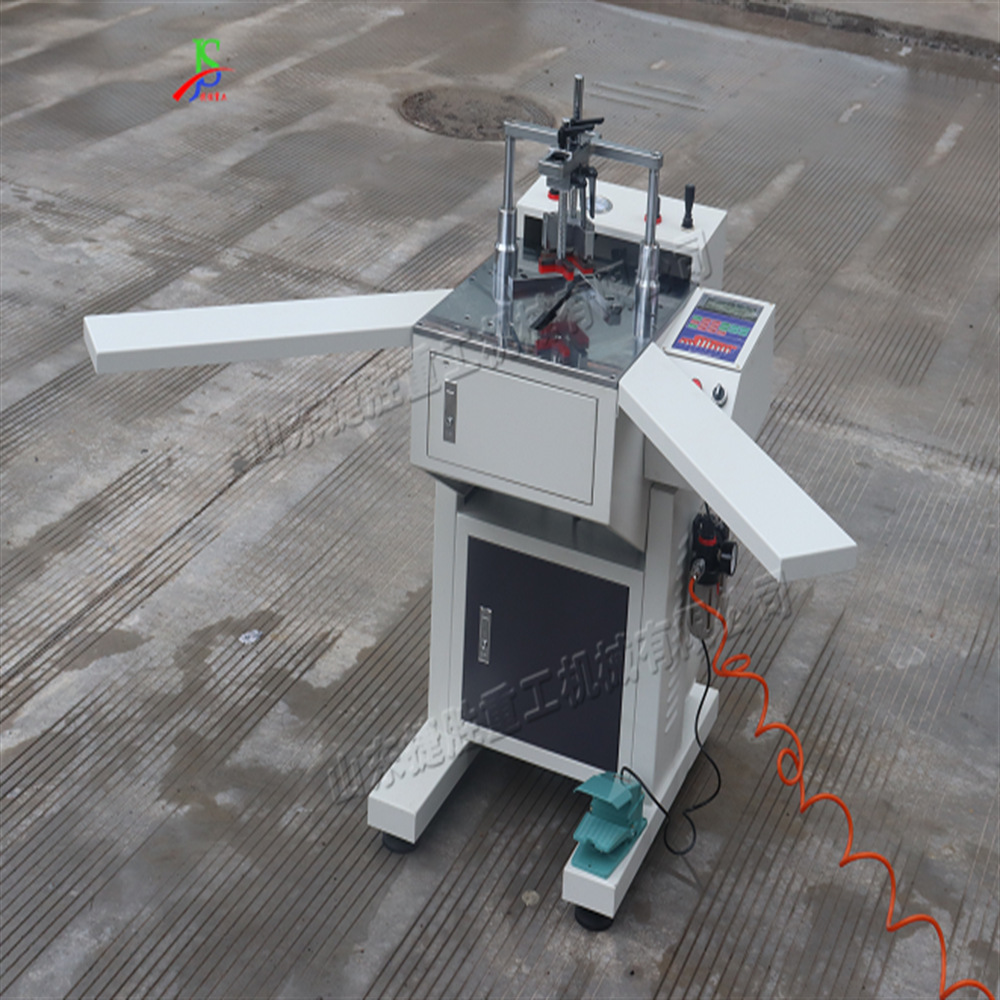 全自动数控钉角机 书画装饰画框装裱机 实木硬木线条画框切角机