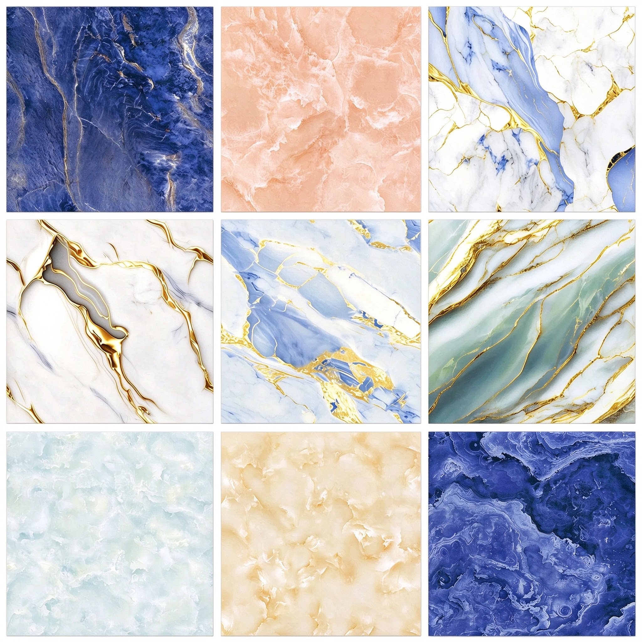 800x800亮面金丝鎏金奢石瓷砖
