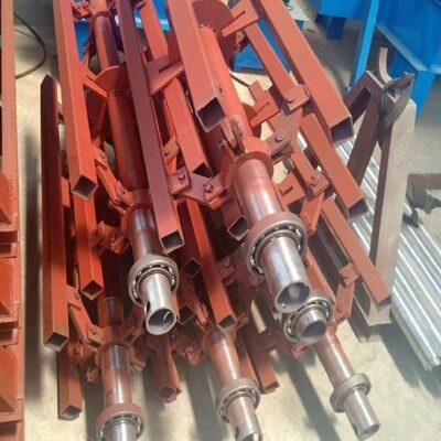 自动卷料收料架铁皮铝皮压瓦机涨芯五吨彩钢瓦放料架彩钢板上料架