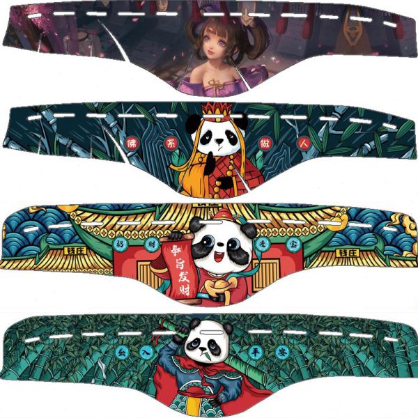 货车专用避光垫解放J6P仪表台垫JH6/J7/J6L小J6M工作台装饰垫卡通