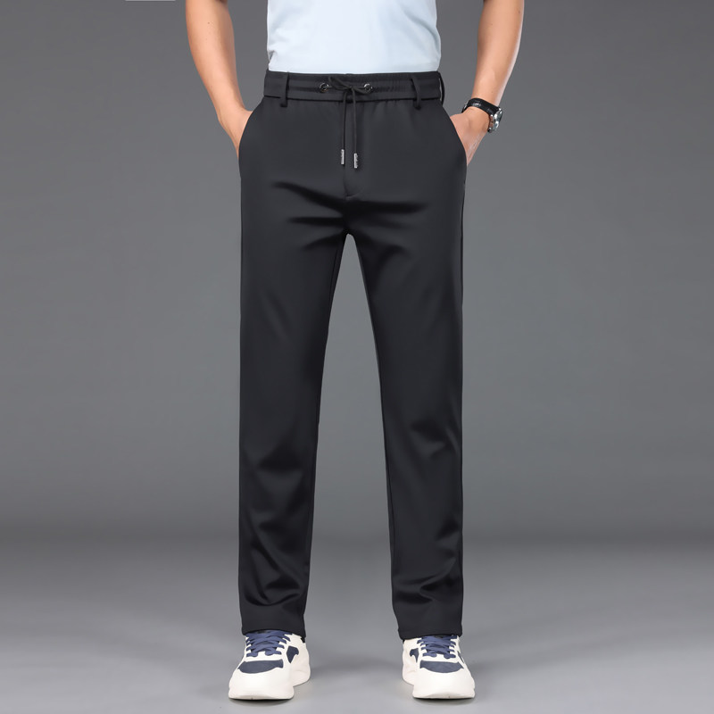 【娜娜专享】男士春季松紧腰免烫休闲裤 X88-1H