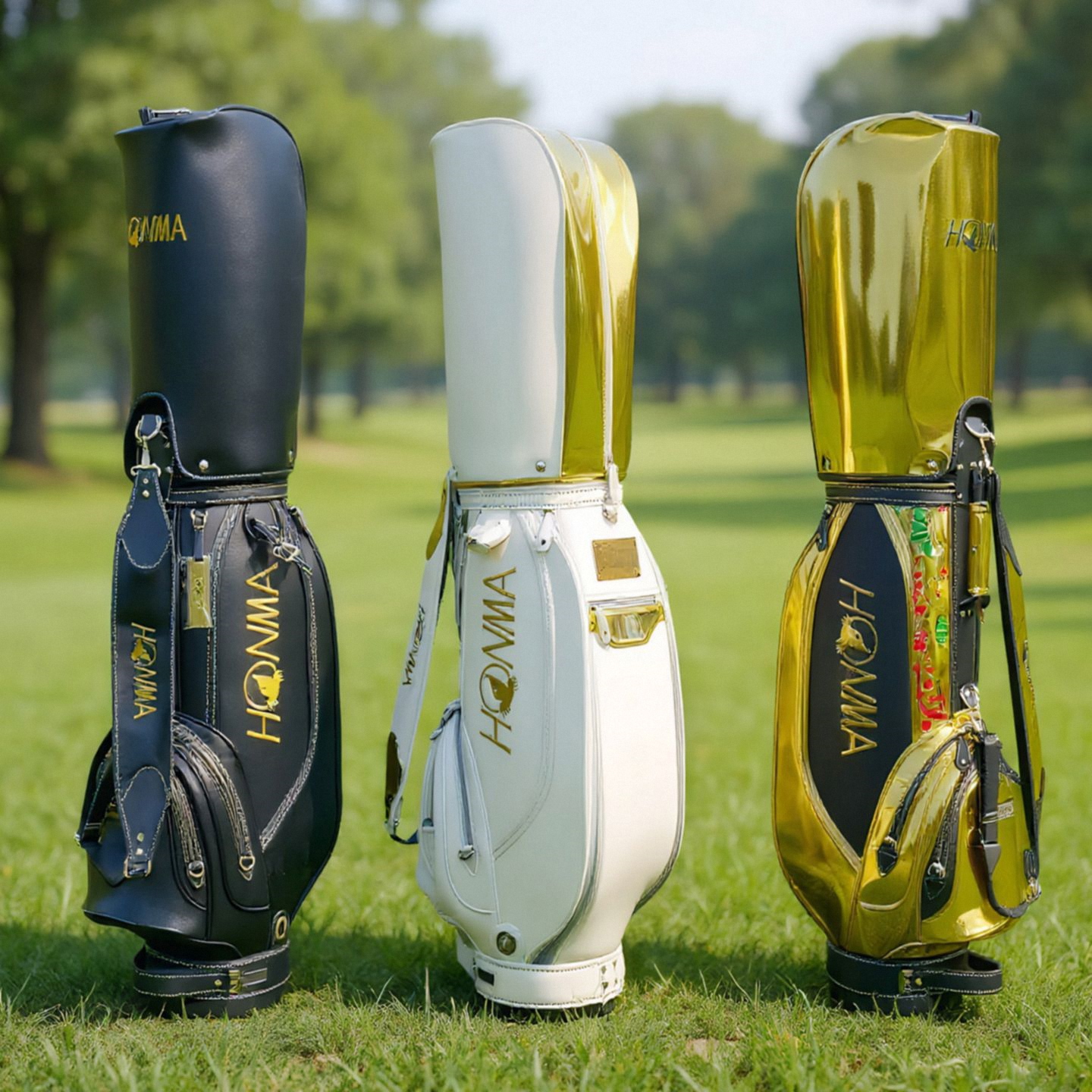 新款时尚车载轻量便携高尔夫球包