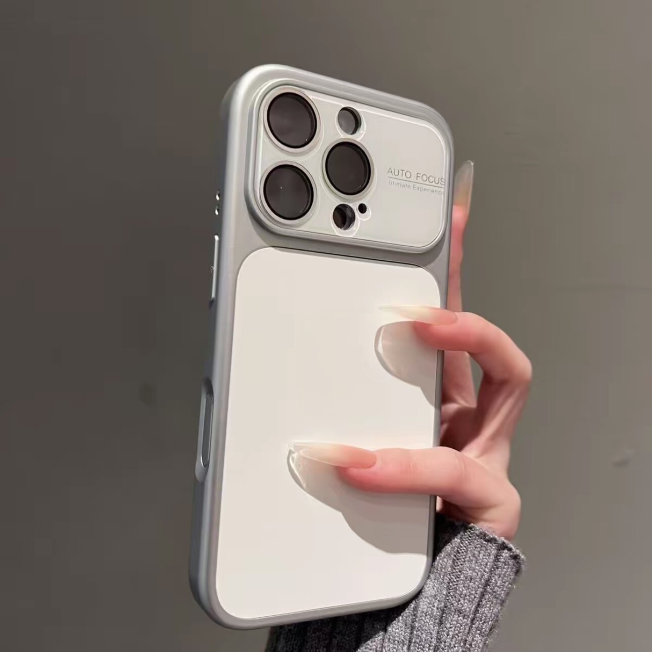 钛银色肤感秒变18适用苹果17promax手机壳iPhone16pro高级感新款新品14全包防摔保护套13巨好看爆款外壳网红