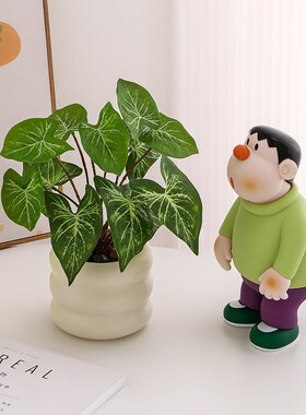 仿真绿植室内办公桌工位造景饰绿萝