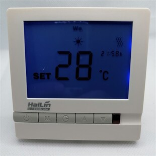 海林地暖水采暖温控器  碳晶电采暖关