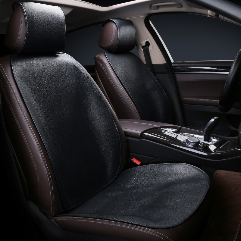 夏季层水牛皮汽坐垫季通用单片座垫皮凉席垫