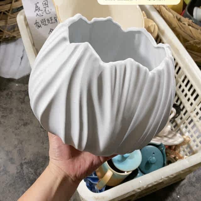 现代艺术瓶盆家居客厅样板间酒店软装插种器