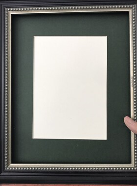 天隆雅集实木黑红色欧式油画框相框拼图挂画摆台装裱空框