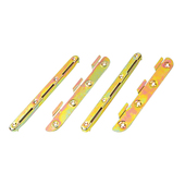 家具五金床铰链床插床连接件床铰老式 床铰 板式