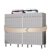 布布外罩加厚单卖防尘布罩衣橱替换涤棉布拉炼布