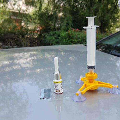汽前挡风修复工具牛眼胶液裂痕缝修补剂坑洞