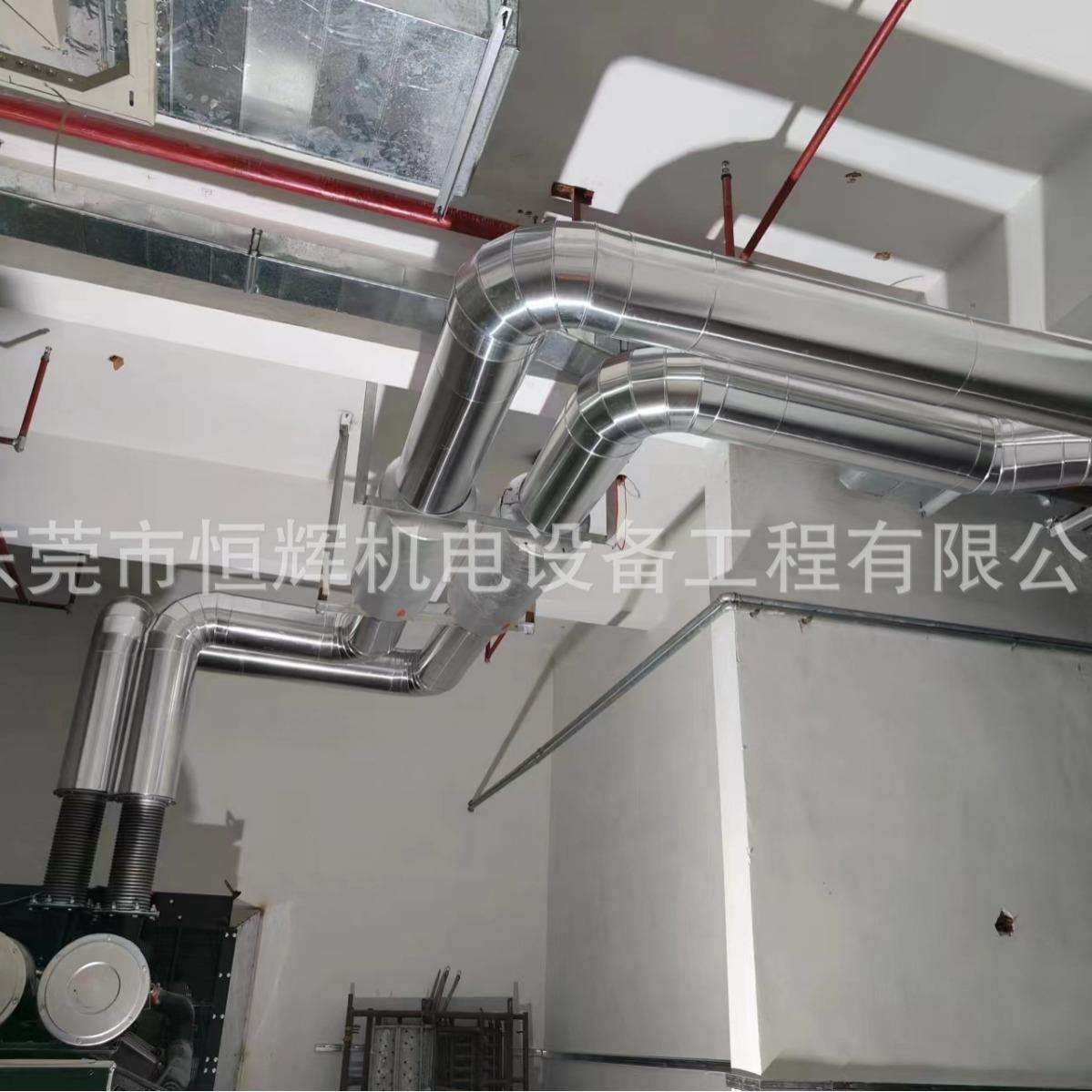 广东双层烟囱304双层不锈钢直立式烟囱恒辉风管厂