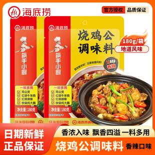 海底捞烧鸡公调味料180g鸡公煲地锅鸡红烧排骨香辣酱料家用调料包