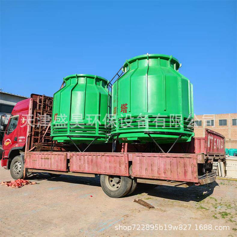 现货供应8吨-1000吨玻璃钢冷却水塔冷却塔凉水塔玻璃钢冷却塔