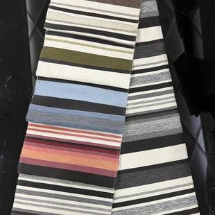 条纹面料名族风格 彩色条纹沙发布条纹抱枕布宽条纹面料