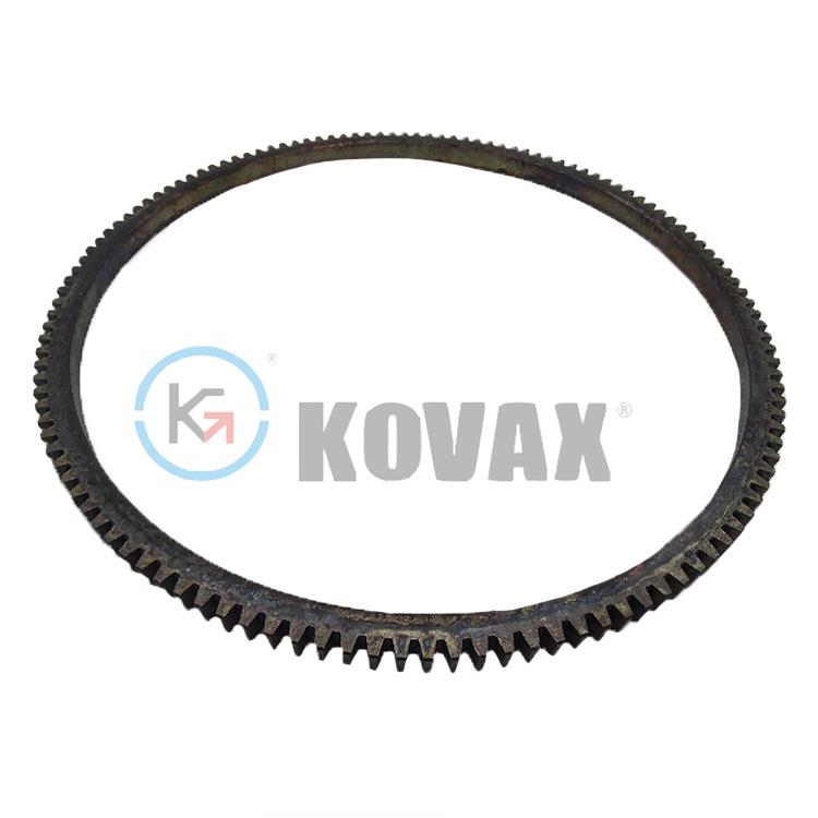 KOVAX挖掘机配件飞轮齿圈发动机配件4D34 110T启动马达齿轮圈现货