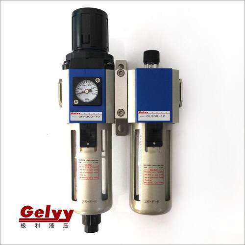 油水分离器两联件GFC200-08/10 GFC300-10/15嵌入式 方表二联件