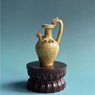 南京六朝博物馆文创立体冰箱贴六朝青瓷系列鸡首壶南京伴手礼